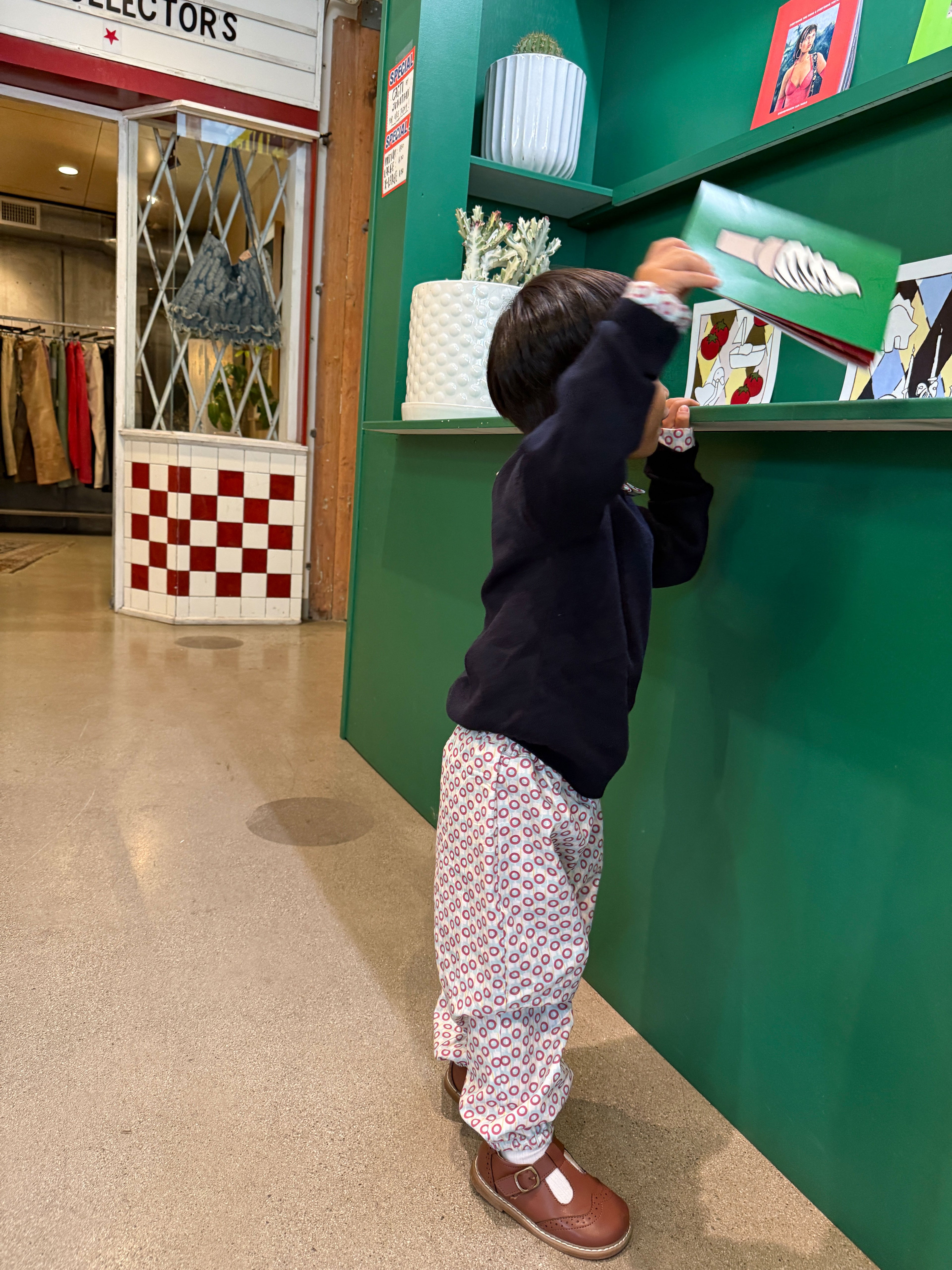 Handmade Kids Pants – Unisex Cotton Bottoms