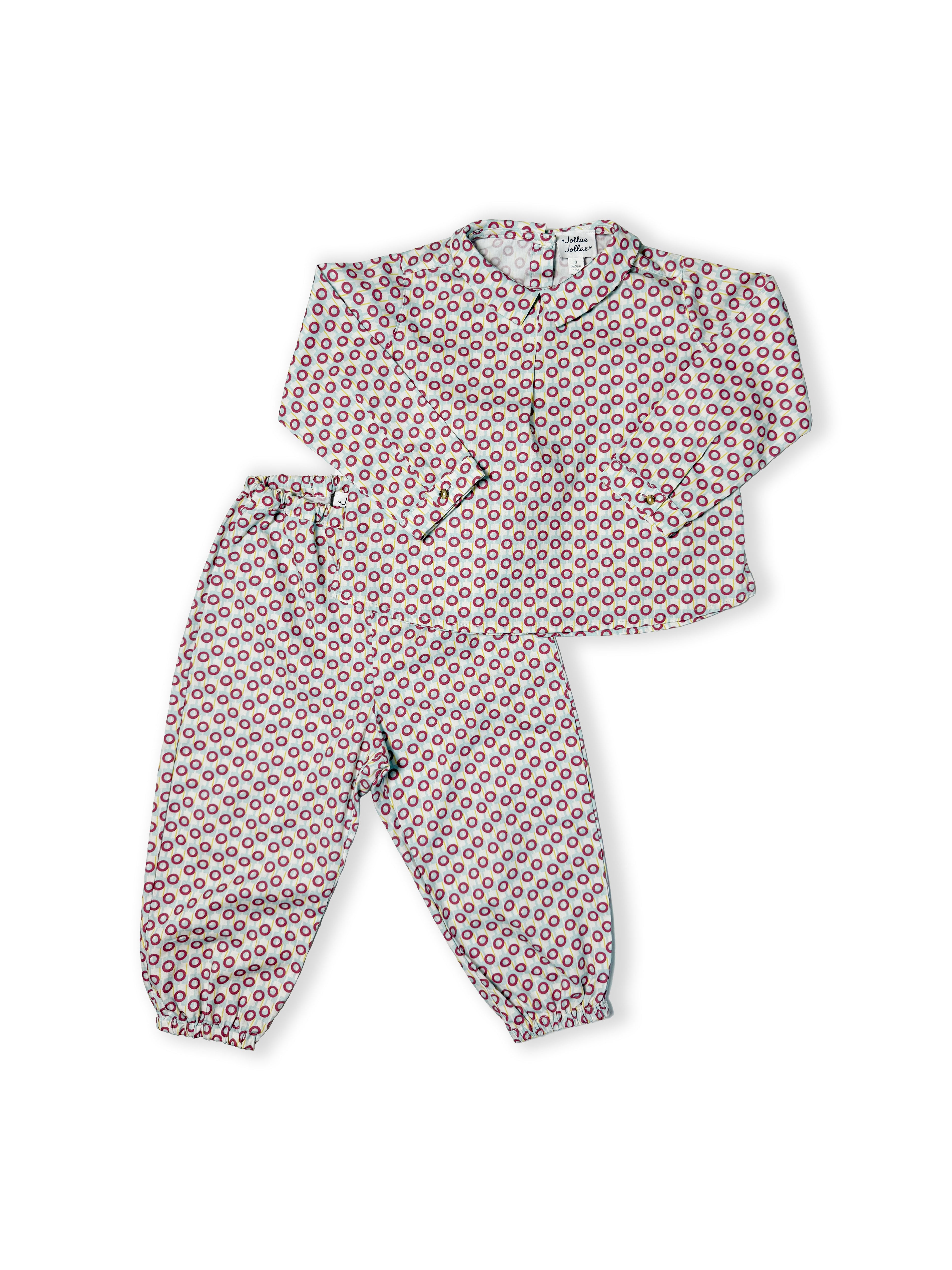 Handmade Kids Top and bottom set – Unisex Cotton Top and bottom set