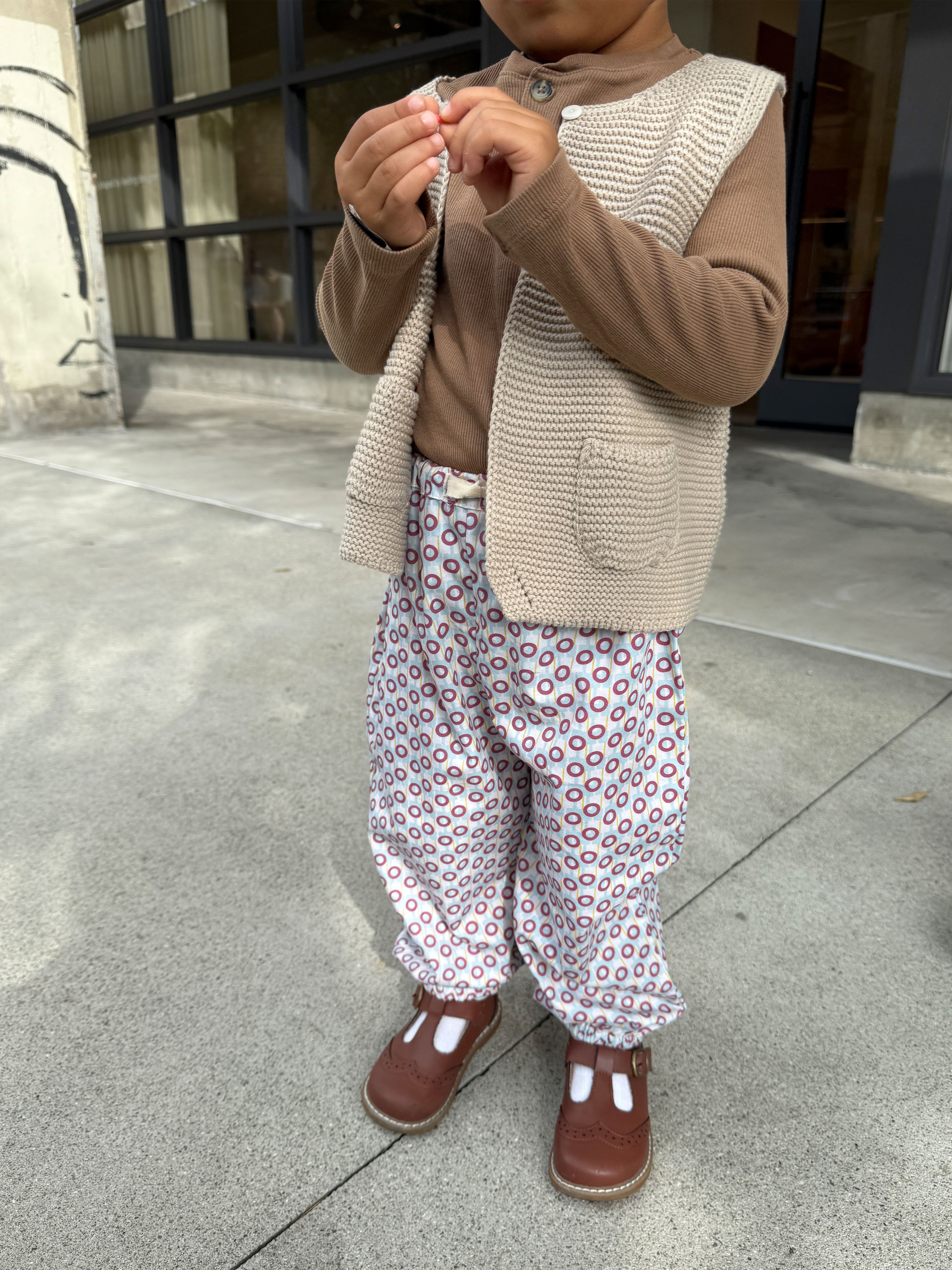 Handmade Kids Pants – Unisex Cotton Bottoms