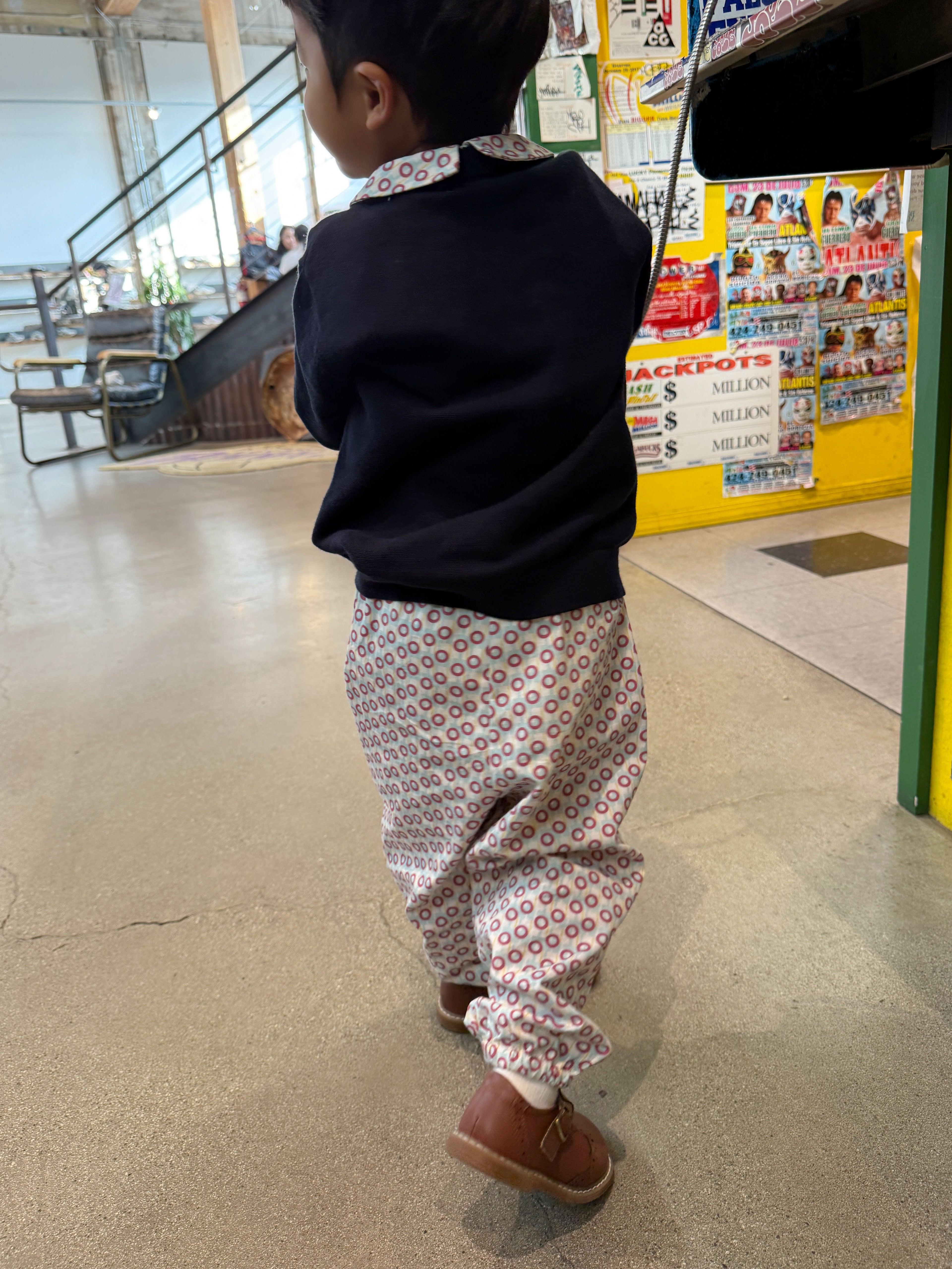 Handmade Kids Pants – Unisex Cotton Bottoms